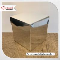 10x10x10 Gümüş Komple Karton Kutu