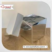 10x10x10 Gümüş Komple Karton Kutu