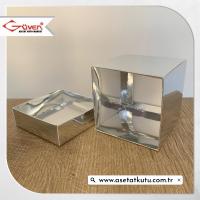 10x10x10 Gümüş Komple Karton Kutu