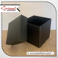 10x10x10 Siyah Komple Karton Kutu