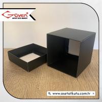10x10x10 Siyah Komple Karton Kutu