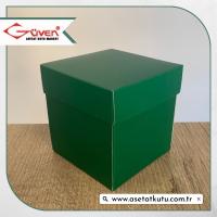 10x10x10 Yeşil Komple Karton Kutu
