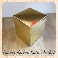 10x10x12 Gold Komple Karton Kutu