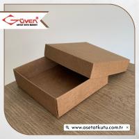 10x10x3 Kraft Komple Karton Kutu