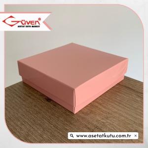 10x10x3 Pembe Komple Karton Kutu