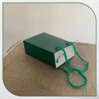 10x14x5 Ölçülü Mat Yeşil Karton Çanta