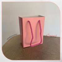 10x14x5 Ölçülü Pembe Karton Çanta