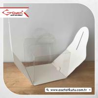 12.5x12.5x10 Dilim Pasta Kutusu