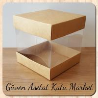 12x12x12 Çift Taraflı Kraft Karton Kutu