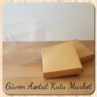 12x12x12 Çift Taraflı Kraft Karton Kutu