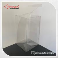 12x12x20 Ölçülü Otomatik Asetat Kutu