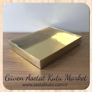 13x17x2.5 Gold Metalize Yasin Kutusu