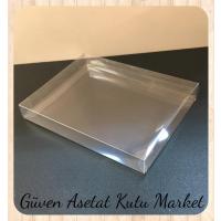 15.5x17x2.5 Ölçülü Otomatik Asetat Yasin ve Tespih Kutusu