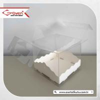 15x15x12 Beyaz Pasta Kutusu