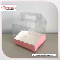 15x15x12 Pembe Pasta Kutusu