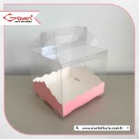 15x15x12 Pembe Pasta Kutusu