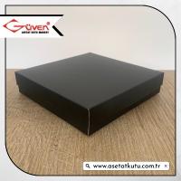 15x15x3 Siyah Komple Karton Kutu