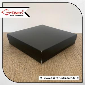 15x15x3 Siyah Komple Karton Kutu