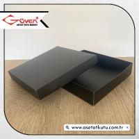 15x15x3 Siyah Komple Karton Kutu