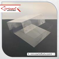 15x15x5 Ölçülü Asetat Kutu