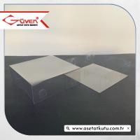 15x15x5 Ölçülü Asetat Kutu