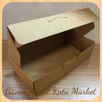 20x10x5 Kraft Pencereli Karton Kutu