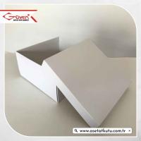 20x20x10 Beyaz Komple Karton Kutu