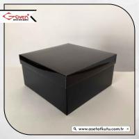 20x20x10 Siyah Komple Karton Kutu