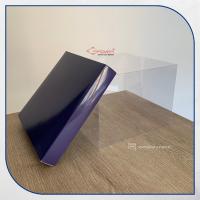 20x20x15 Altı Lacivert Karton Üstü Asetat Kutu
