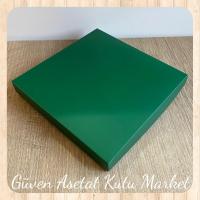 20x20x3 Yeşil Komple Karton Kutu