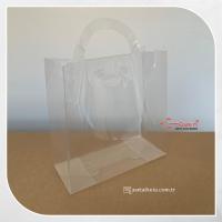 21x21x9 Ölçülü Asetat Çanta