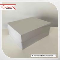 20x25x10 Beyaz Komple Karton Kutu