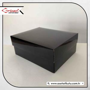 20x25x10 Siyah Komple Karton Kutu
