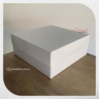 25x25x10 Beyaz Komple Karton Kutu 