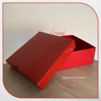 25x25x10 Bordo Komple Karton Kutu