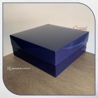 25x25x10 Lacivert Komple Karton Kutu