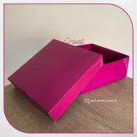 25x25x10 Mor Komple Karton Kutu