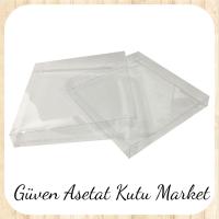 25x25x2.5 Ölçülü Asetat Kutu