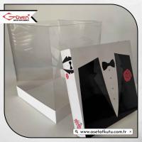 25x25x30 Damat Bohça Kutusu (Beyaz Tabanlı)
