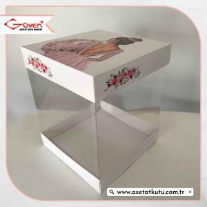 25x25x30 Gelin Bohça Kutusu