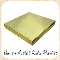 25x25x5 Gold Komple Karton Kutu