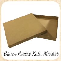 25x25x5 Kraft Komple Karton Kutu