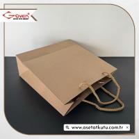 25x25x9 Kraft Karton Çanta