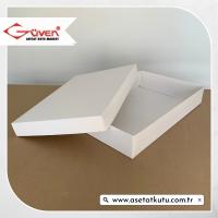 26x40x6.5 Beyaz Komple Karton Kutu