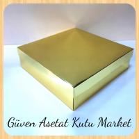 30x30x10 Gold Komple Karton Kutu