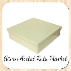 30x30x10 Krem  Komple Karton Kutu