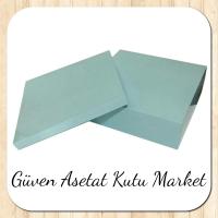 30x30x10 Mavi  Komple Karton Kutu