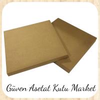 30x30x5 Kraft Komple Karton Kutu
