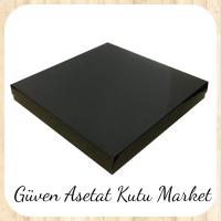 30x30x5 Siyah Komple Karton Kutu