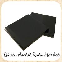 30x30x5 Siyah Komple Karton Kutu